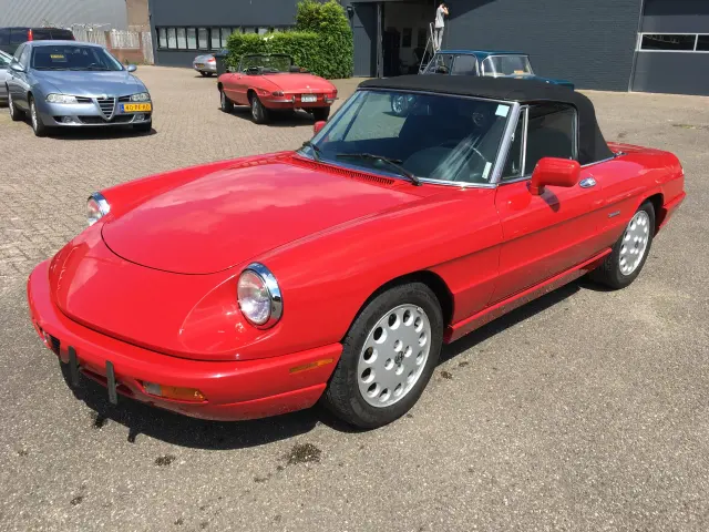 Verkochte Alfa Romeo Spider Serie 4 bij Alfa Mario