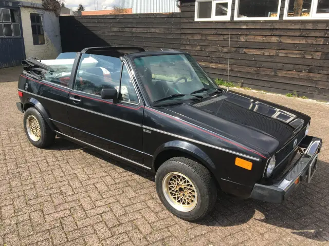 Verkochte Volkswagen Golf Cabriolet Mk1 bij Alfa Mario