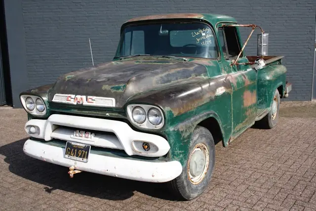 Verkochte GMC 150 pick-up bij Alfa Mario