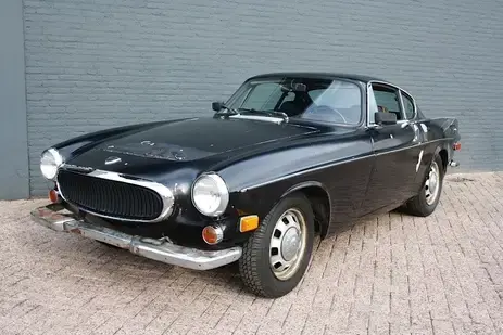 Verkochte Volvo P1800 coupe bij Alfa Mario